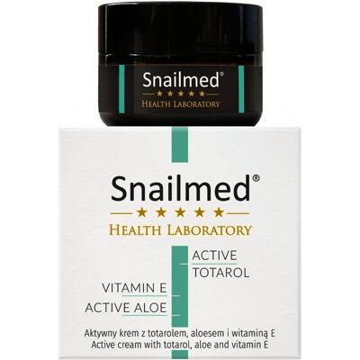 Snailmed Krem na trądzik. Cera problematyczna, nie zawiera zapachów 30ml Snailmed Krem na trądzik. Cera problematyczna, nie zawiera zapachów 30ml