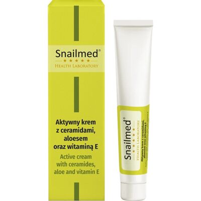 Snailmed Krem pod oczy ceramidy aloes 25 ml Snailmed Krem pod oczy ceramidy aloes 25 ml