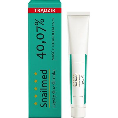 Snailmed, maść ze śluzem ślimaka na trądzik, 20 ml Snailmed, maść ze śluzem ślimaka na trądzik, 20 ml