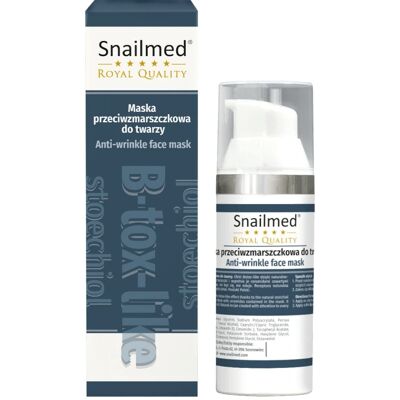 Snailmed - Maska do twarzy B-tox Like - Stoechiol - Face mask Snailmed - Maska do twarzy B-tox Like - Stoechiol - Face mask