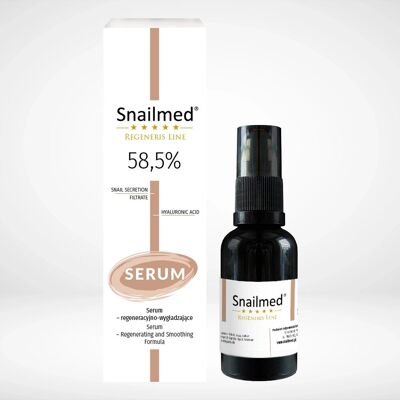 Snailmed Serum ze śluzem ślimaka – regeneracyjne serum na blizny, 30ml Snailmed Serum ze śluzem ślimaka – regeneracyjne serum na blizny, 30ml