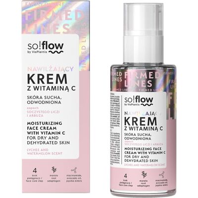 So!flow Krem nawilżający z witaminą C 50 ml So!flow Krem nawilżający z witaminą C 50 ml