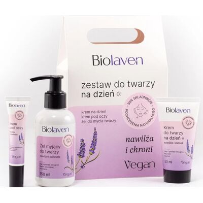Sylveco Biolaven, Zestaw Do Twarzy Na Dzień, 3 Szt. Sylveco Biolaven, Zestaw Do Twarzy Na Dzień, 3 Szt.
