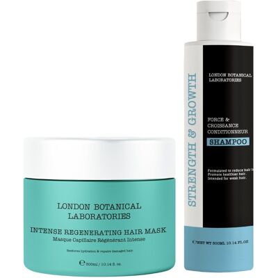 Szampon Strength & Growth 300 ml + maska regenerująca 300 ml Szampon Strength & Growth 300 ml + maska regenerująca 300 ml