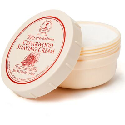 Taylor of Old Bond Street Krem do golenia Cedrowy (150 g) Taylor of Old Bond Street Krem do golenia Cedrowy (150 g)