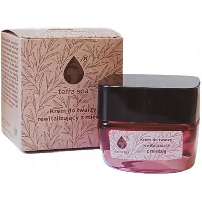 Terra Spa rewitalizujący krem do twarzy z miedzią 50ml Terra Spa rewitalizujący krem do twarzy z miedzią 50ml