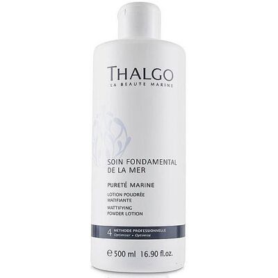 Thalgo Purete Marine Mattifying Powder Lotion, Pudrowy Tonik Matujący do Twarzy, 500ml Thalgo Purete Marine Mattifying Powder Lotion, Pudrowy Tonik Matujący do Twarzy, 500ml