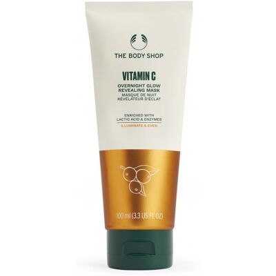 The Body Shop, Overnight Glow Revealing Mask, Wegańska Maseczka Na Noc. Vitamin C, 100 Ml The Body Shop, Overnight Glow Revealing Mask, Wegańska Maseczka Na Noc. Vitamin C, 100 Ml