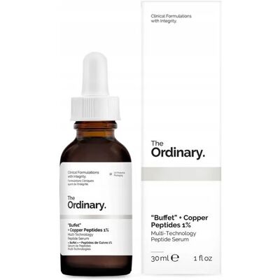 The Ordinary Serum z peptydami miedziowymi 1% - Przeciwdziałanie starzeniu, Nawilżanie & Rozświetlenie The Ordinary Serum z peptydami miedziowymi 1% - Przeciwdziałanie starzeniu, Nawilżanie & Rozświetlenie