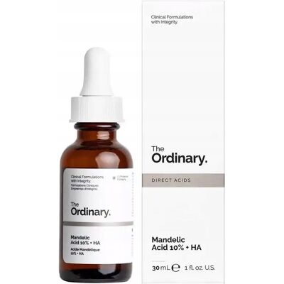 The Ordinary Mandelic Acid 10% + HA Peeling z kwasem migdałowym 30 ml The Ordinary Mandelic Acid 10% + HA Peeling z kwasem migdałowym 30 ml