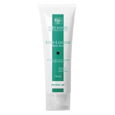 Theo Marvee, Acne-logique Mask Noir, Oczyszczająca Maska Węglowa, 75ml Theo Marvee, Acne-logique Mask Noir, Oczyszczająca Maska Węglowa, 75ml