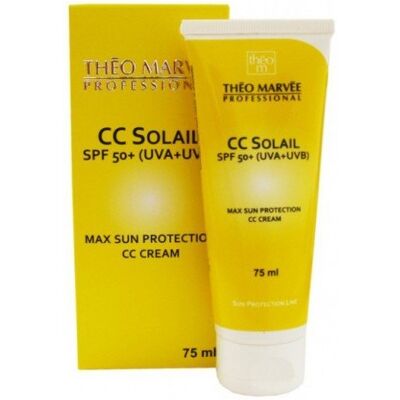 Theo Marvee Cc Solail 50+, Krem Wyrównujący, 75ml Theo Marvee Cc Solail 50+, Krem Wyrównujący, 75ml