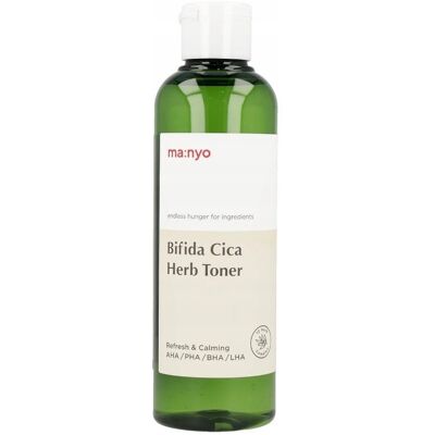 Tonik Złuszczający Manyo Bifida Cica Herb Ekstrakty Roślinne 210 ml Tonik Złuszczający Manyo Bifida Cica Herb Ekstrakty Roślinne 210 ml