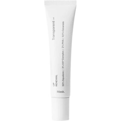 Transparent Lab - Lip Renewal Mask, 15ml regenerująca maska do ust Transparent Lab - Lip Renewal Mask, 15ml regenerująca maska do ust