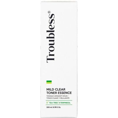 Troubless MILD CLEAR TONER ESSENCE 200ml - Tonik 2w1 Troubless MILD CLEAR TONER ESSENCE 200ml - Tonik 2w1
