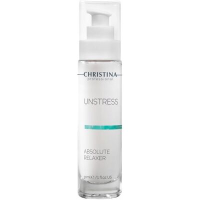 Christina, Unstress, Absolute Relaxer, Serum wygładzające zmarszczki Absolute, 30 ml Christina, Unstress, Absolute Relaxer, Serum wygładzające zmarszczki Absolute, 30 ml