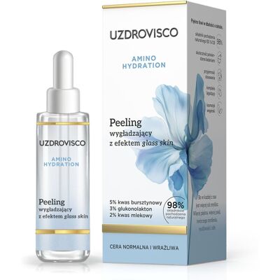 Uzdrovisco, Amino Hydration Peeling wygładzający z efektem glass skin Uzdrovisco, Amino Hydration Peeling wygładzający z efektem glass skin