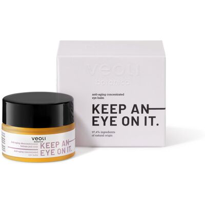Veoli Botanica, Anti-aging skoncentrowany balsam pod oczy KEEP AN EYE ON IT, 15 ml Veoli Botanica, Anti-aging skoncentrowany balsam pod oczy KEEP AN EYE ON IT, 15 ml