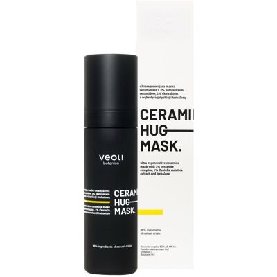 Veoli Botanica, CERAMIDE HUG MASK Ultraregenerująca maska ceramidowa z 3% kompleksem ceramidów, 1% ekstraktem z wąkroty azjatyckiej i trehalozą Veoli Botanica, CERAMIDE HUG MASK Ultraregenerująca maska ceramidowa z 3% kompleksem ceramidów, 1% ekstraktem z wąkroty azjatyckiej i trehalozą