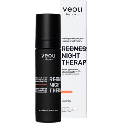 VEOLI BOTANICA REDNESS NIGHT THERAPY kojąco-rozświetlająca maska nocna na naczynka - 50ml VEOLI BOTANICA REDNESS NIGHT THERAPY kojąco-rozświetlająca maska nocna na naczynka - 50ml