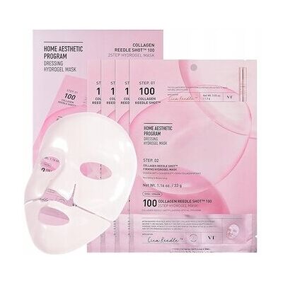VT Collagen Reedle Shot 100 2Step Mask Maska z Mikroigłami Kolagen - 4szt. VT Collagen Reedle Shot 100 2Step Mask Maska z Mikroigłami Kolagen - 4szt.