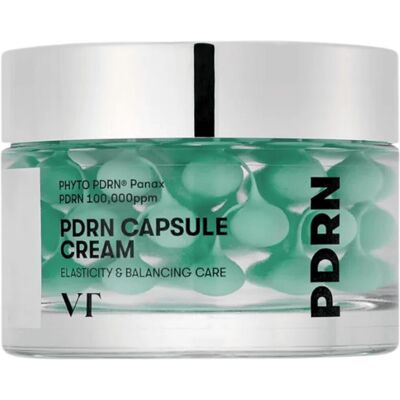 VT COSMETICS PDRN CAPSULE CREAM 100, 50ml - krem nawilżający z PDRN VT COSMETICS PDRN CAPSULE CREAM 100, 50ml - krem nawilżający z PDRN