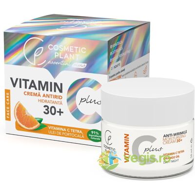 Witamina C Plus Nawilżający krem przeciwzmarszczkowy do twarzy 30+ 50ml Witamina C Plus Nawilżający krem przeciwzmarszczkowy do twarzy 30+ 50ml