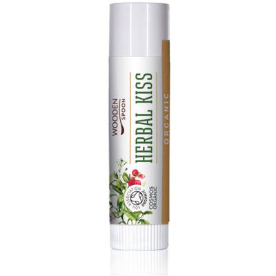 Wooden Spoon Organiczny balsam do ust Herbal Kiss 4,3ml Wooden Spoon Organiczny balsam do ust Herbal Kiss 4,3ml