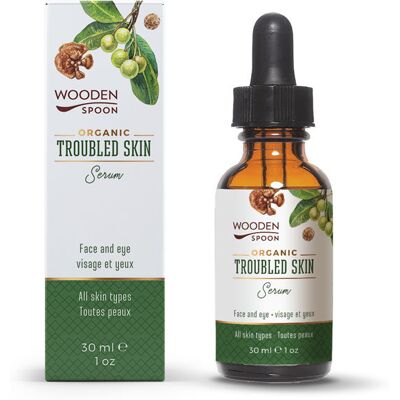 Wooden Spoon Serum do skóry problematycznej z olejem tamanu 30ml BIO Wooden Spoon Serum do skóry problematycznej z olejem tamanu 30ml BIO