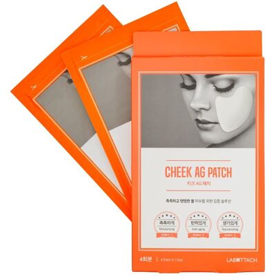 Wooshin Labottach Cheek AG Patch – Hydrożelowa maseczka z kolagenem do pielęgnacji skóry policzków, 4 pary Wooshin Labottach Cheek AG Patch – Hydrożelowa maseczka z kolagenem do pielęgnacji skóry policzków, 4 pary