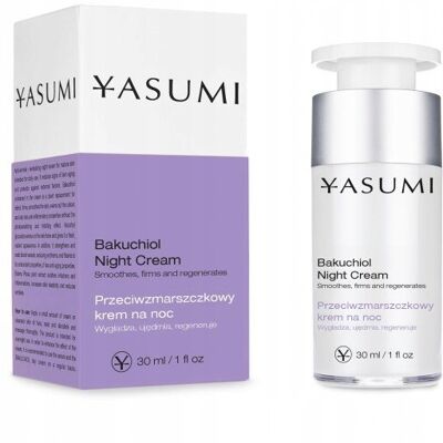Yasumi Przeciwzmarszczkowy krem na noc Bakuchiol 30 ml Yasumi Przeciwzmarszczkowy krem na noc Bakuchiol 30 ml