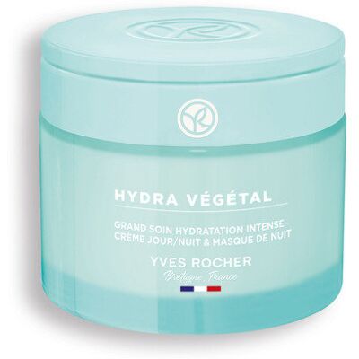 Yves Rocher, Krem intensywnie nawilżający na dzień i na noc & maska, 75 ml Yves Rocher, Krem intensywnie nawilżający na dzień i na noc & maska, 75 ml