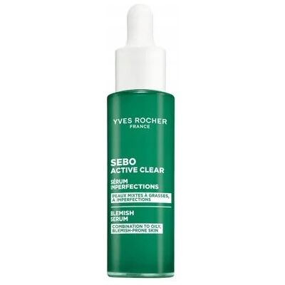 YVES ROCHER Sebo Active Clear - Serum Przeciw Niedoskonałościom 30 ml YVES ROCHER Sebo Active Clear - Serum Przeciw Niedoskonałościom 30 ml