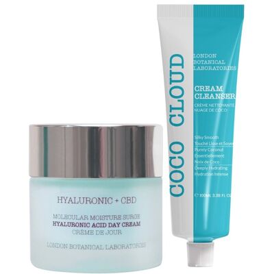 Żel do mycia Coco Cloud 100 ml + krem Hyaluronic Acid + CBD 50 ml Żel do mycia Coco Cloud 100 ml + krem Hyaluronic Acid + CBD 50 ml