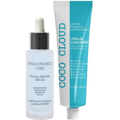 Żel do mycia Coco Cloud 100 ml + serum Hyaluronic Acid + CBD 30 ml Żel do mycia Coco Cloud 100 ml + serum Hyaluronic Acid + CBD 30 ml