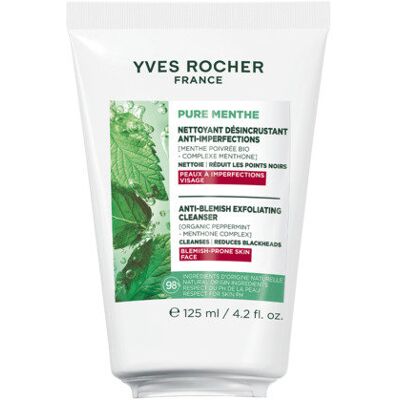 Żel do mycia twarzy oczyszczający i peelingujący przeciw niedoskonałościom YVES ROCHER 125 ml Żel do mycia twarzy oczyszczający i peelingujący przeciw niedoskonałościom YVES ROCHER 125 ml