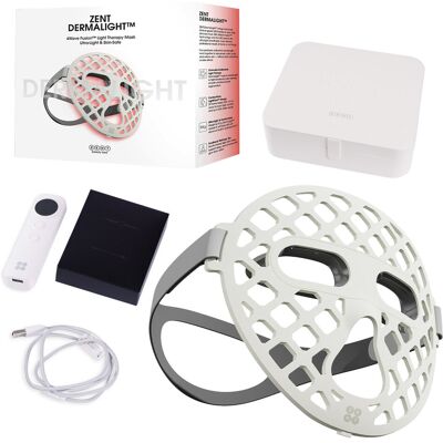 ZENT® DermaLight™ – Inteligentna maska LED do zaawansowanej terapii światłem 4w1 ZENT® DermaLight™ – Inteligentna maska LED do zaawansowanej terapii światłem 4w1