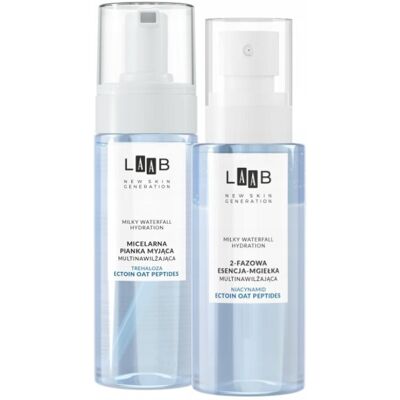 Zestaw AA LAAB Milky Waterfall Hydration pianka micelarna + esencjamgiełka Zestaw AA LAAB Milky Waterfall Hydration pianka micelarna + esencjamgiełka