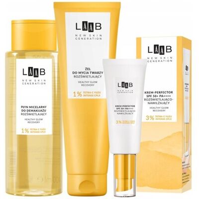 Zestaw AA LAAB TetraC Yuzu Płyn micelarny + Żel do twarzy + Krem SPF 50+ Zestaw AA LAAB TetraC Yuzu Płyn micelarny + Żel do twarzy + Krem SPF 50+