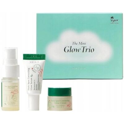 Zestaw AXIS-Y The Mini Glow Trio Toner 12 ml + Serum 5 ml + Cream 5 ml Zestaw AXIS-Y The Mini Glow Trio Toner 12 ml + Serum 5 ml + Cream 5 ml