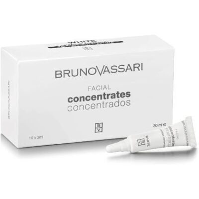 Zestaw, Bruno Vassari, White, Wybielanie, Skoncentruj się, Dla twarzy, 10 szt., 3 ml Zestaw, Bruno Vassari, White, Wybielanie, Skoncentruj się, Dla twarzy, 10 szt., 3 ml