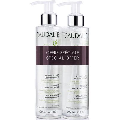Zestaw Duo, Caudalie, Caudalie, Oczyszczanie, Woda Micelarna, Dla Wszystkich Typów Skóry, 2 Szt, 200 Ml Zestaw Duo, Caudalie, Caudalie, Oczyszczanie, Woda Micelarna, Dla Wszystkich Typów Skóry, 2 Szt, 200 Ml