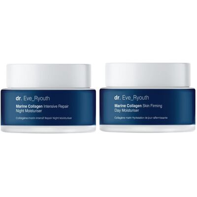 Zestaw: krem na dzień + krem na noc Marine Collagen Zestaw: krem na dzień + krem na noc Marine Collagen