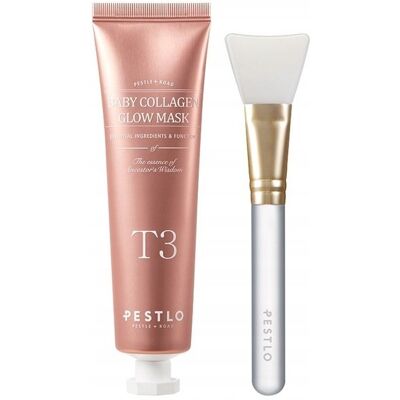 Zestaw Pestlo Baby Collagen Glow Mask - Maska Kolagenowa do Twarzy - 50ml Zestaw Pestlo Baby Collagen Glow Mask - Maska Kolagenowa do Twarzy - 50ml