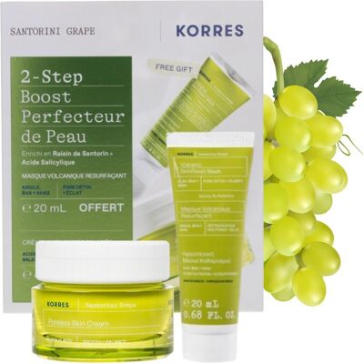 Zestaw prezentowy do Pielęgnacji Twarzy Krem 40ml + Maska 20ml Korres grape Zestaw prezentowy do Pielęgnacji Twarzy Krem 40ml + Maska 20ml Korres grape