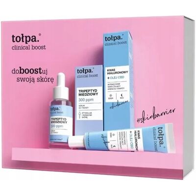 Zestaw Prezentowy Tołpa Clinical Boost (serum do Twarzy 30 Ml + Krem do Twa Zestaw Prezentowy Tołpa Clinical Boost (serum do Twarzy 30 Ml + Krem do Twa