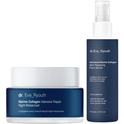 Zestaw: serum Marine Collagen + krem na noc 50ml Zestaw: serum Marine Collagen + krem na noc 50ml