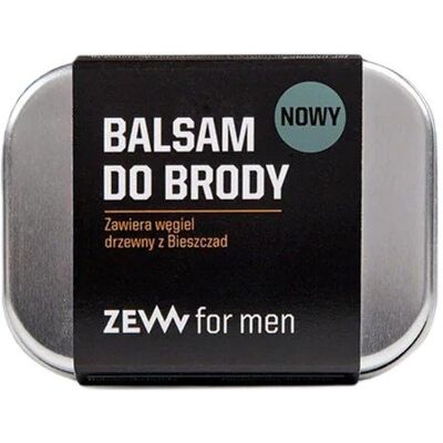Zew For Men Balsam do brody z węglem drzewnym 80ml Zew For Men Balsam do brody z węglem drzewnym 80ml