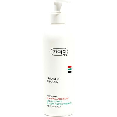 Ziaja Pro Eksfoliator kwasy AHA 25% 270ml Ziaja Pro Eksfoliator kwasy AHA 25% 270ml