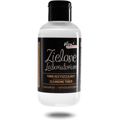 Zielone Laboratorium, tonik oczyszczający z kwasami 5%, 150 ml Zielone Laboratorium, tonik oczyszczający z kwasami 5%, 150 ml